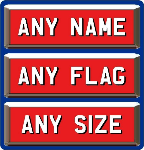 ANY FLAG SIZE NAME BUTTONS.