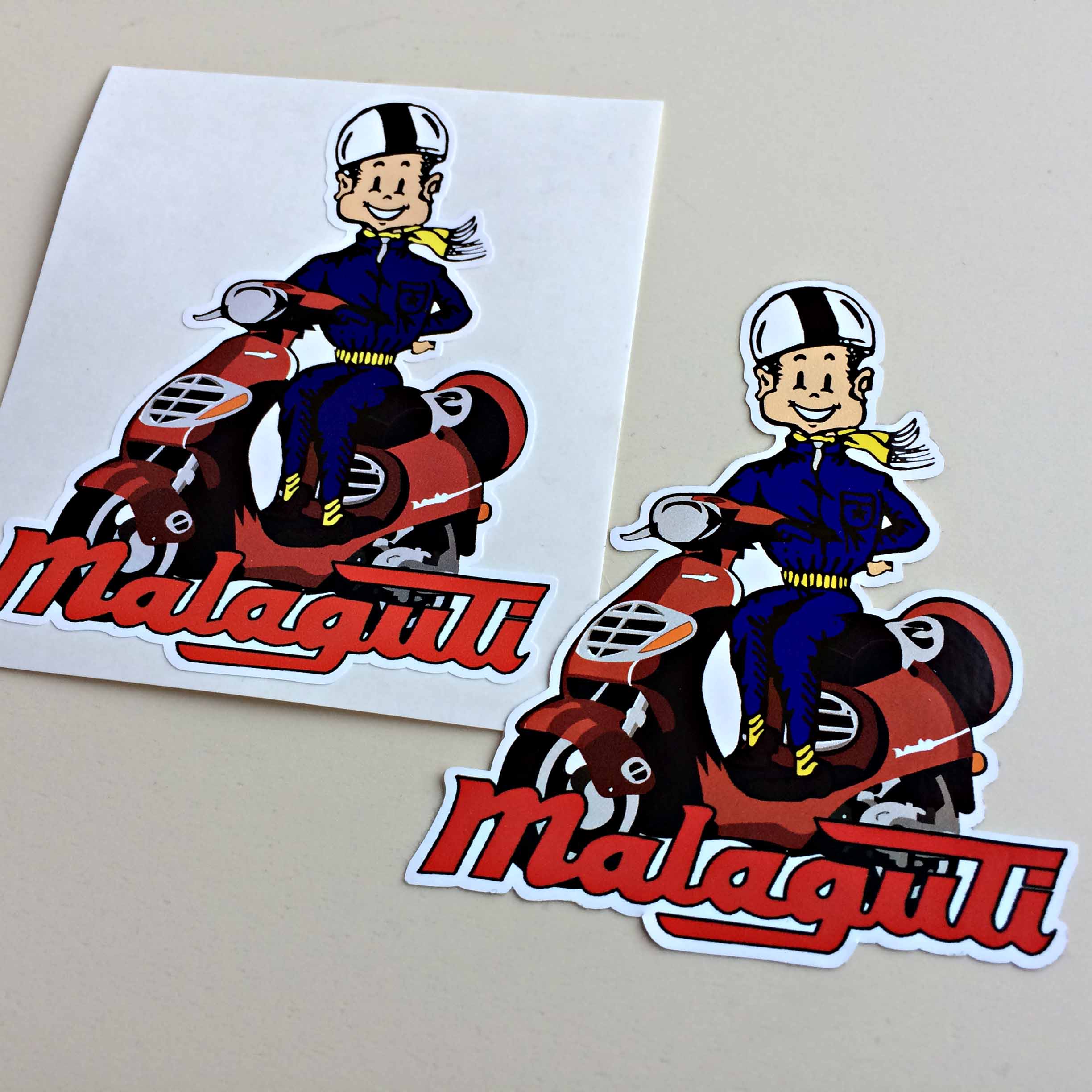 MALAGUTI SCOOTER STICKERS